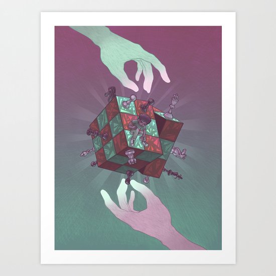 Mindgames Art Print