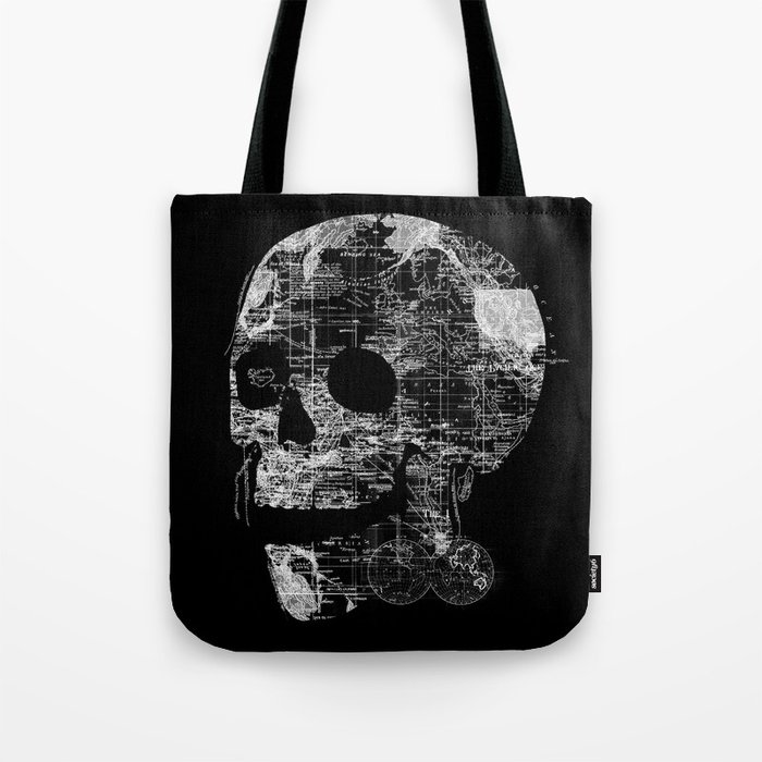 Skull Wanderlust Tote Bag