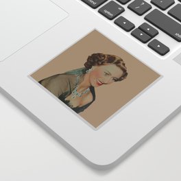 Princess Margaret in Evening Gown Sticker