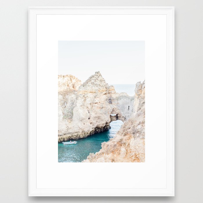 Algarve Cliffs Framed Art Print