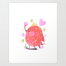 Love bird Art Print