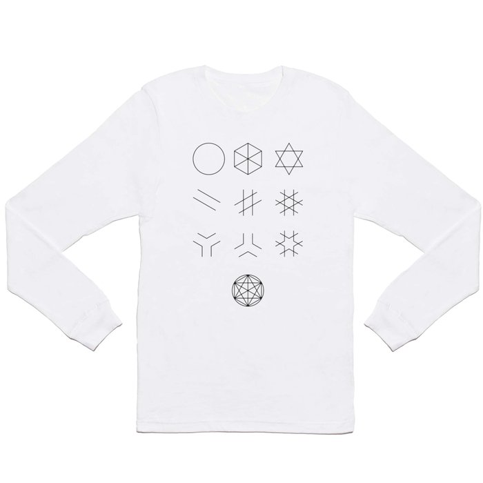 The Story of Geometry Long Sleeve T Shirt