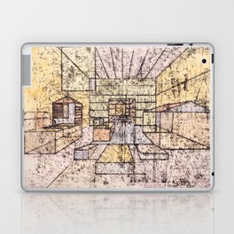 Paul Klee - Raum der Häuser, Room of the houses Laptop Skin
