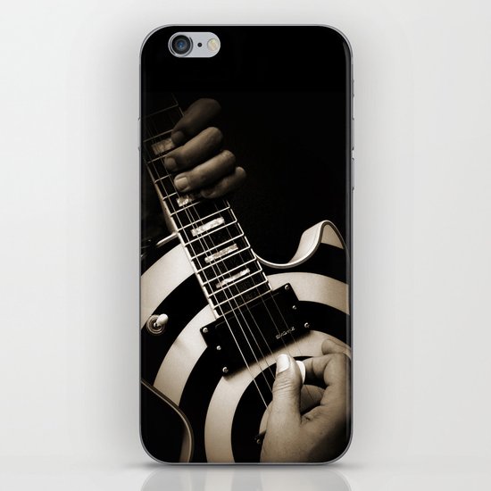 The Guitar Player iPhone & iPod Skin