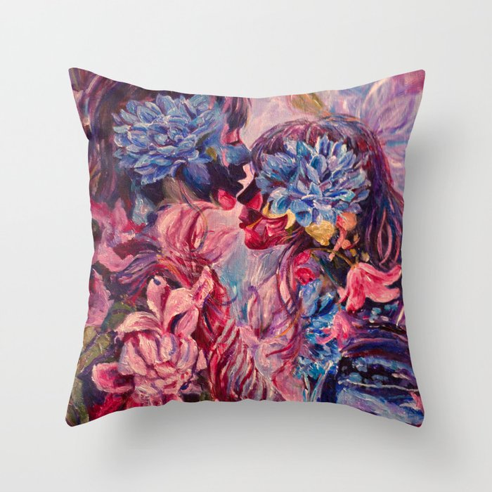 everything was beautiful, nothing hurt Throw Pillow