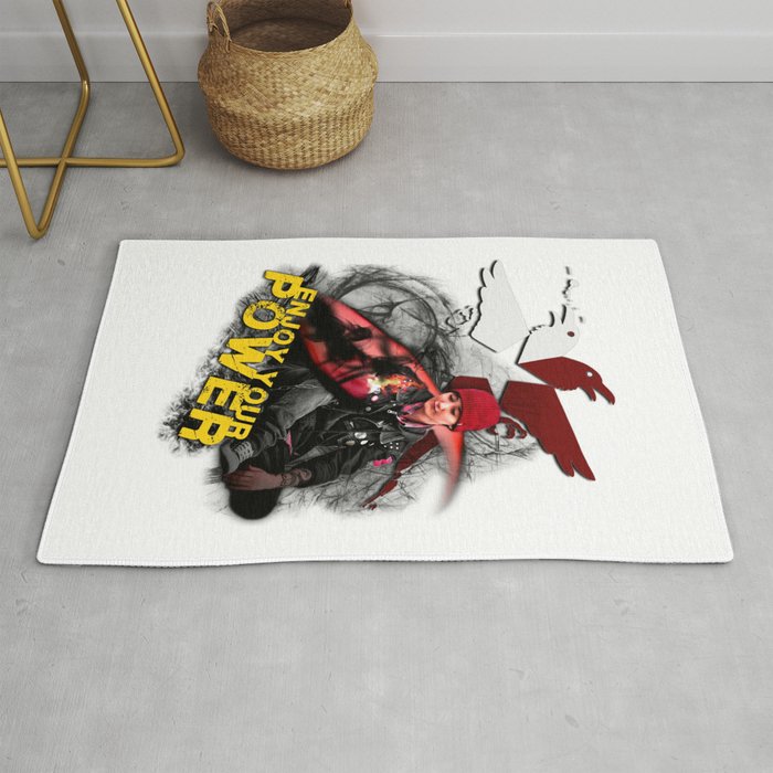 InFamous Second Son - "ENJOY YOUR POWER" Rug