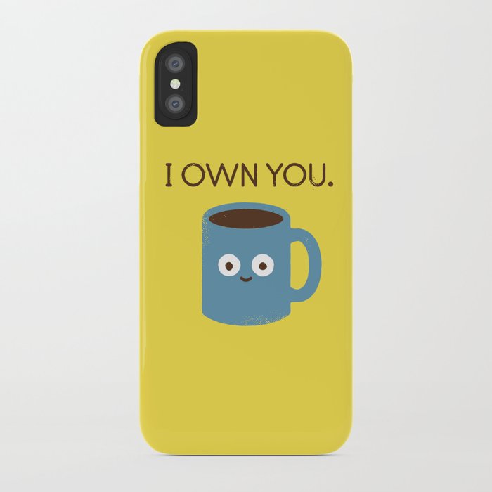 coffee talk iphone case