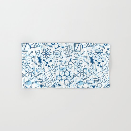 School chemical pattern #2 Hand & Bath Towel
