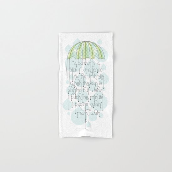 Umbrella Hand & Bath Towel