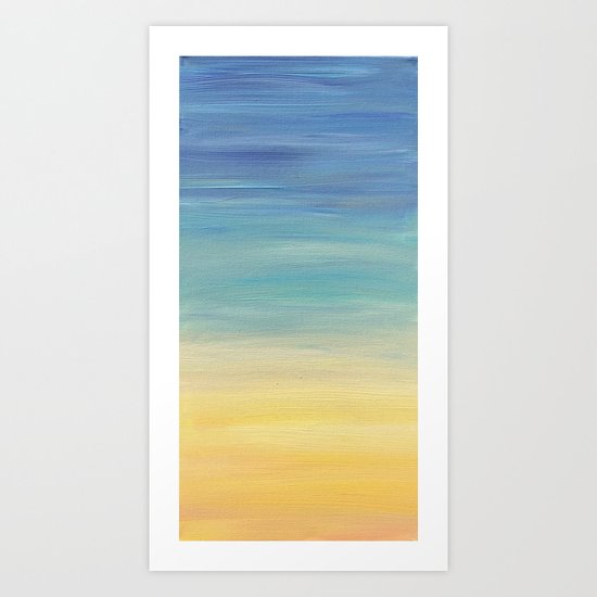 Desert Sunset collection 2 Art Print
