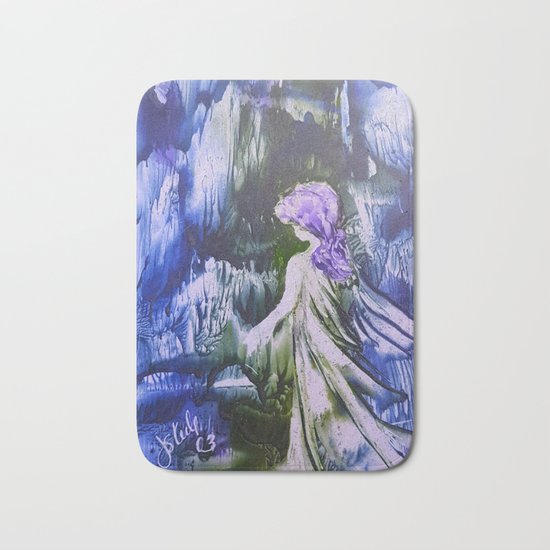 Lost Girl 2 - Blue Forest Bath Mat