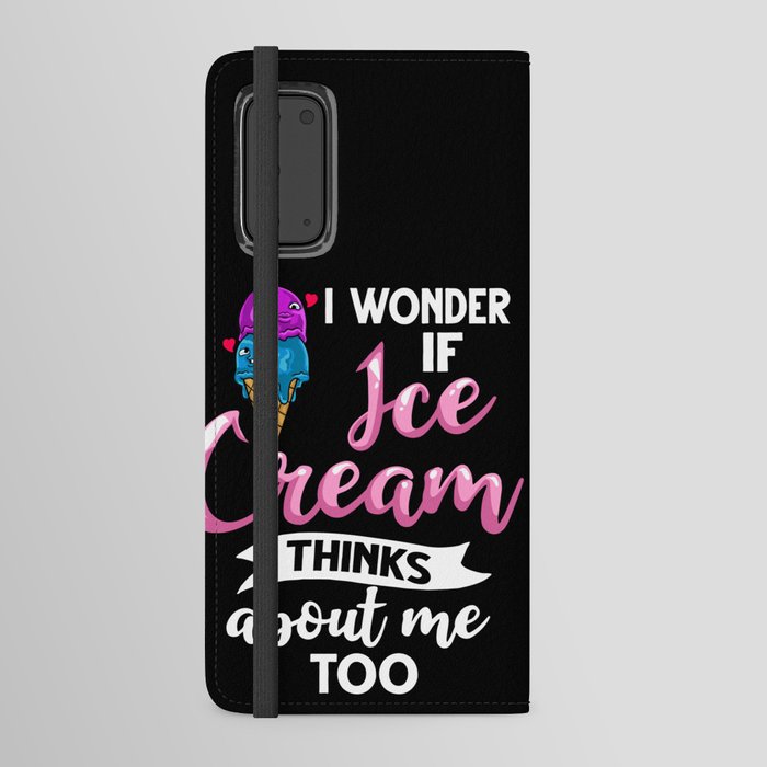 Ice Cream Roll Maker Truck Recipes Android Wallet Case