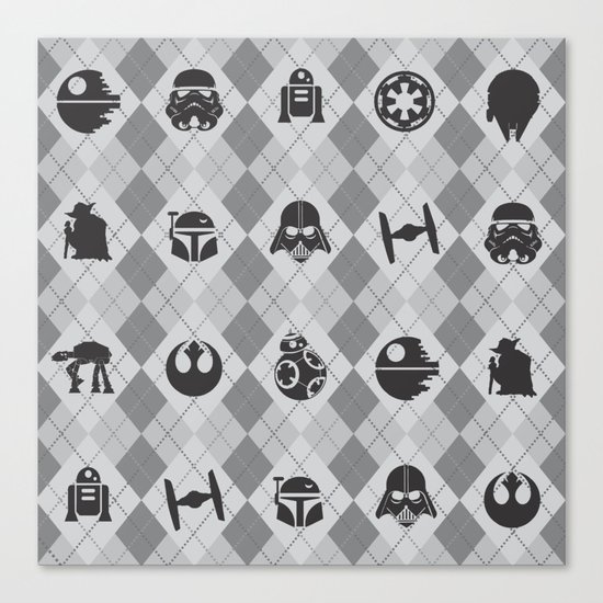Galactic Pattern Canvas Print