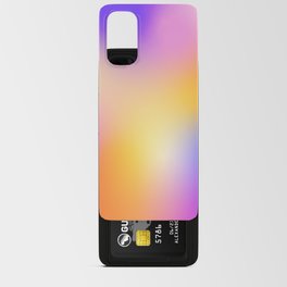 Warm Colorful Sunset Gradient  Android Card Case