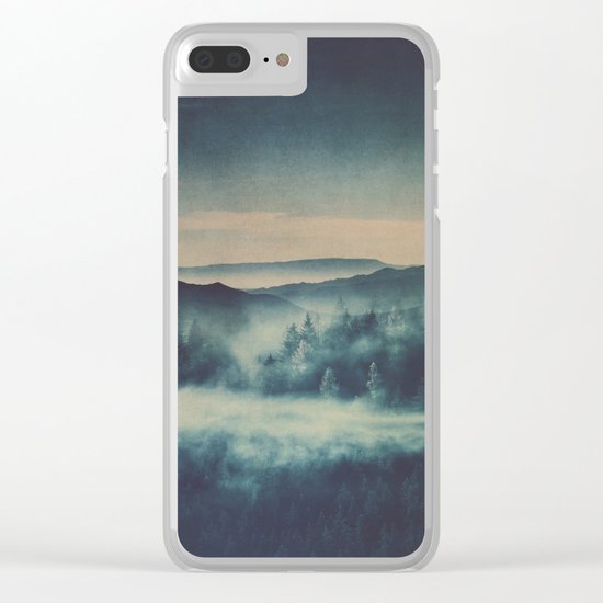 mountains Clear iPhone Case