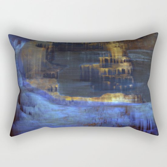 Cave 03 / The Interior Lake / wonderful world 10-11-16 Rectangular Pillow
