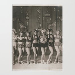 African American 1920's NYC Chorus Line Poster