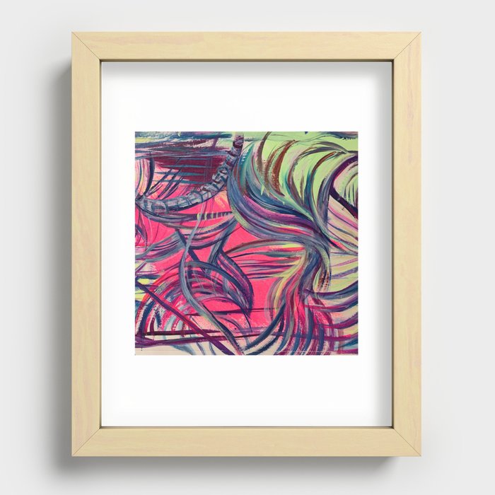 cyclonic  Recessed Framed Print