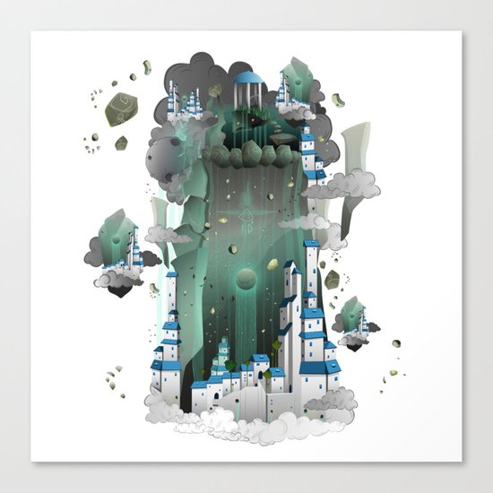 Paradise City Canvas Print