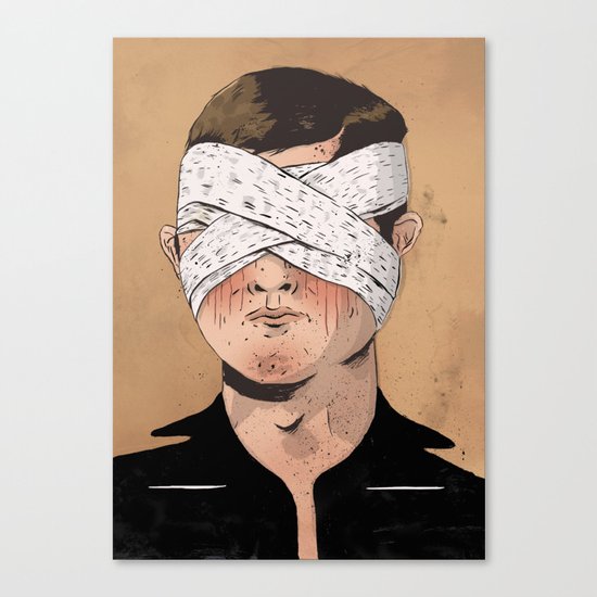 X-Ray Eyes Canvas Print