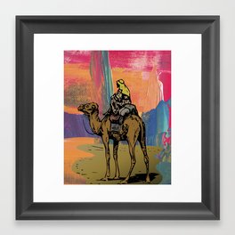Camel Art Print Framed Art Print