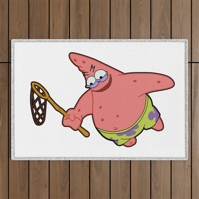 Savage Patrick Star Meme Evil Angry Spongebob Squarepants Outdoor Rug by  Pocky