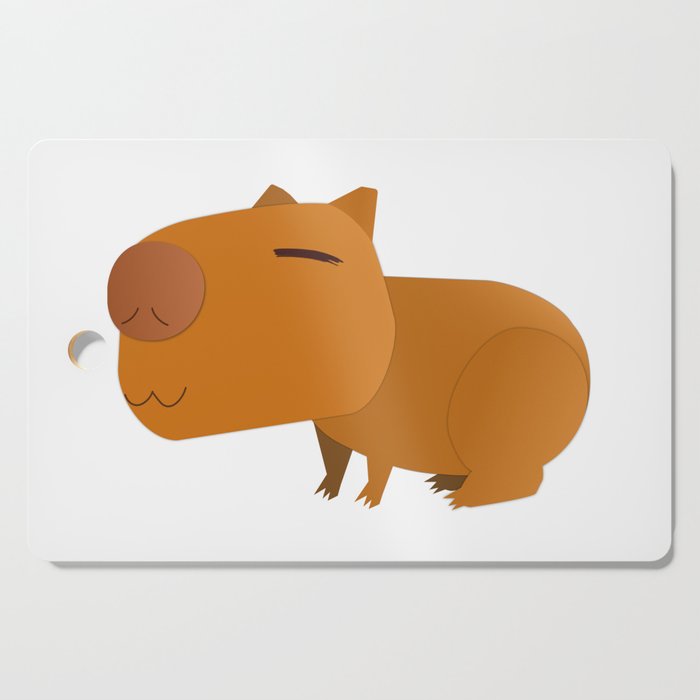 Capybara Cutting Board