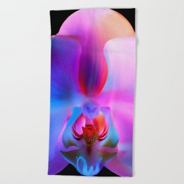 Erotic Flower Beach Towel