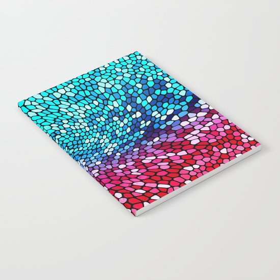 THINK TEAL AND PINK Notebook