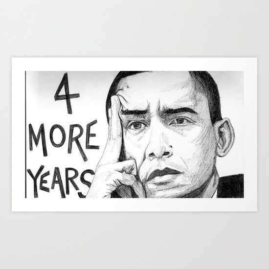 The President Art Print