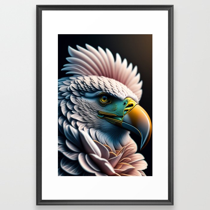The Beautiful Eagle Framed Art Print