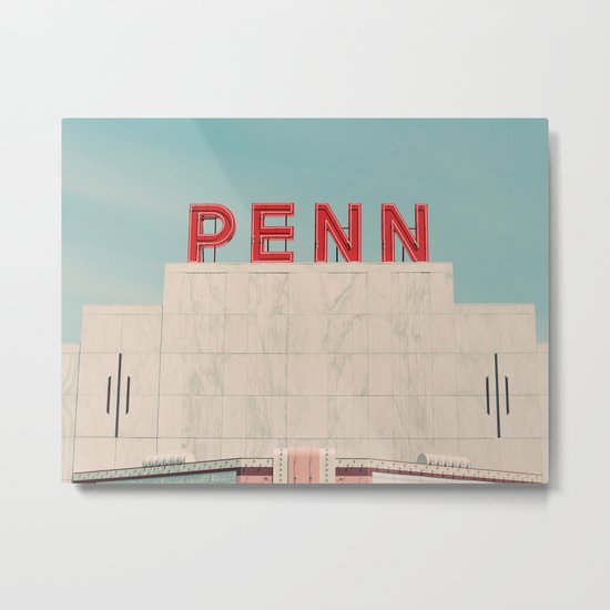 Penn Metal Print