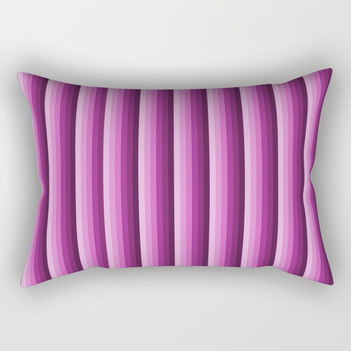 Pattern purple stripes Rectangular Pillow