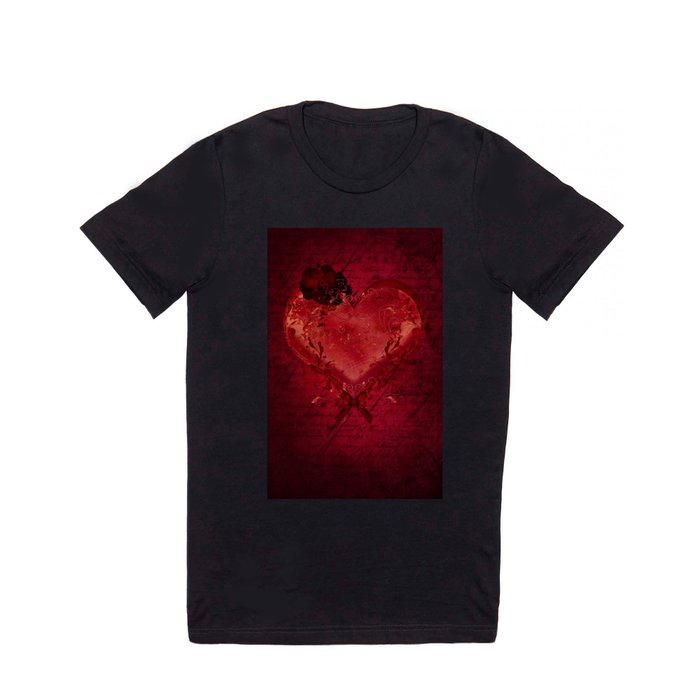 Red Love Letter T Shirt