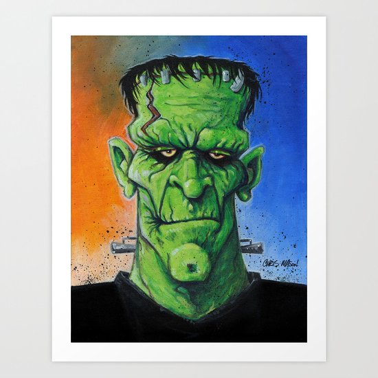 Frankenstein's Monster Art Print