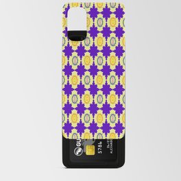 Power flowers on purple Android Card Case