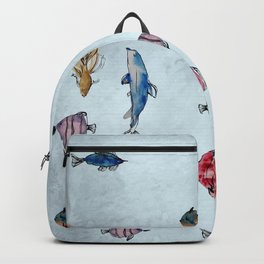 Under the sea Backpack | Colourful, Notepad, Rugs, Sea, Digital, Colored Pencil, Grey, Trendy, Underthewater, Black And White 