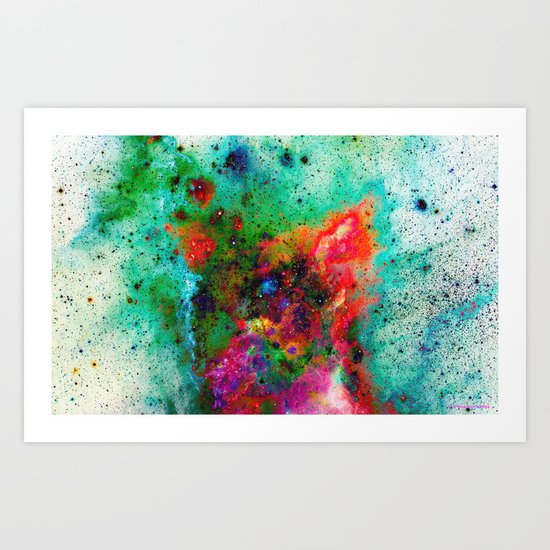 Everything is nothing 8 (therefore it was beautiful) Art Print