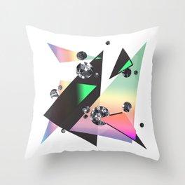 Multicolor Orgasm Throw Pillow