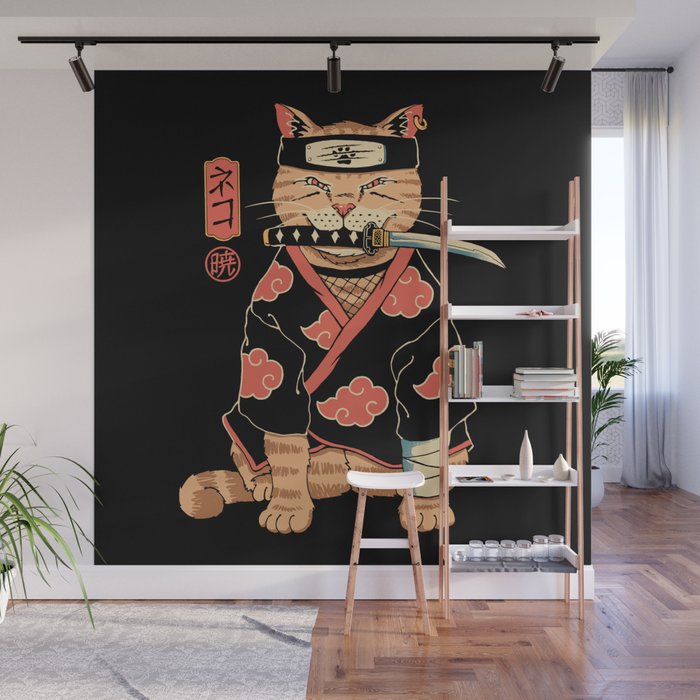 A Cat Suki Wall Mural