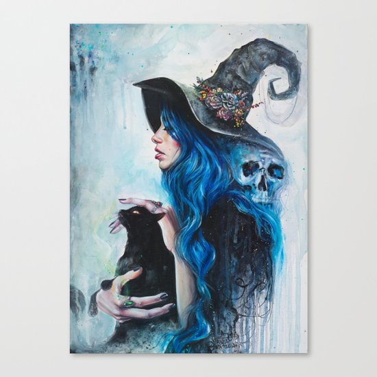 Blue Valentine Canvas Print