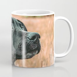 Wheatfield Dog //  Portrait If These Eyes Could Talk .. Stunning Rusty Blues Coffee Mug