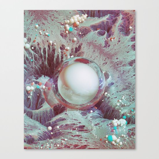 SALT EARTH (everyday 10.11.16) Canvas Print