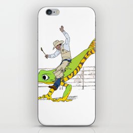 Frog Wranglers iPhone Skin