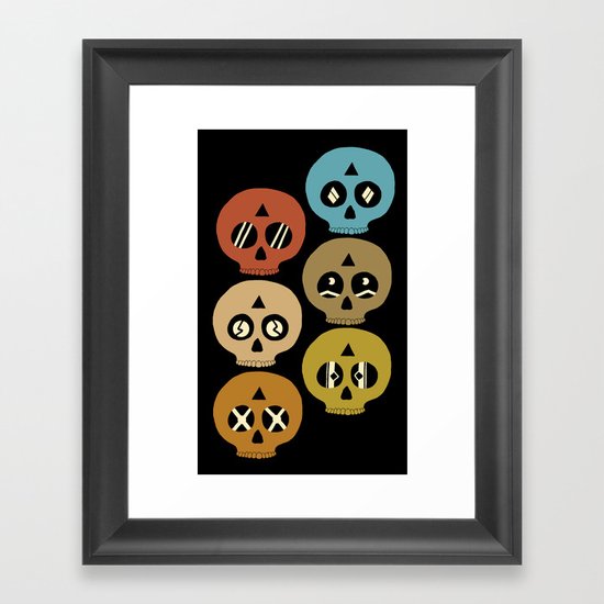 I See Dead People Framed Art Print