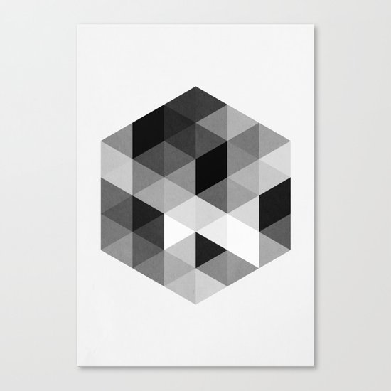 Geo Hex 02. Canvas Print
