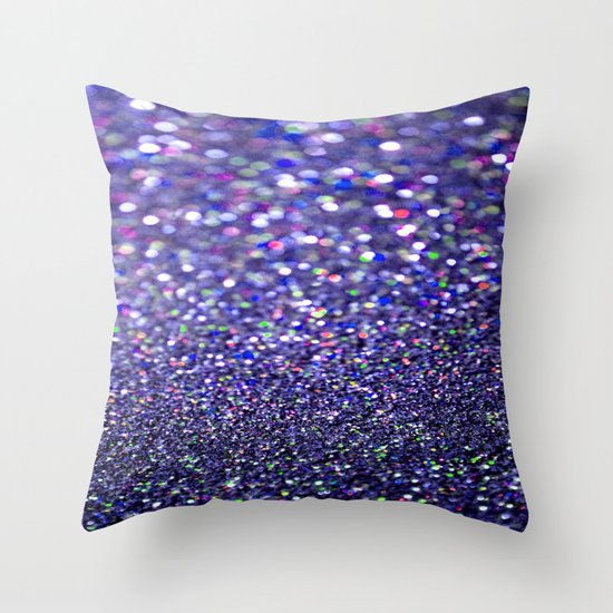 Partytime in Purple Throw Pillow