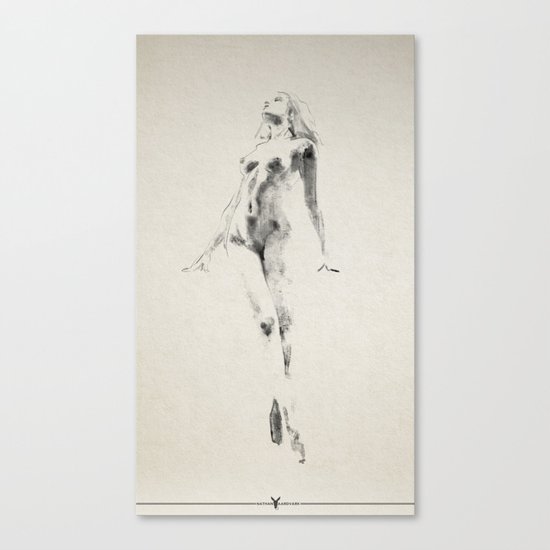 Transcending Woman Canvas Print