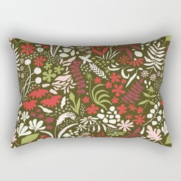 holiday floral Rectangular Pillow