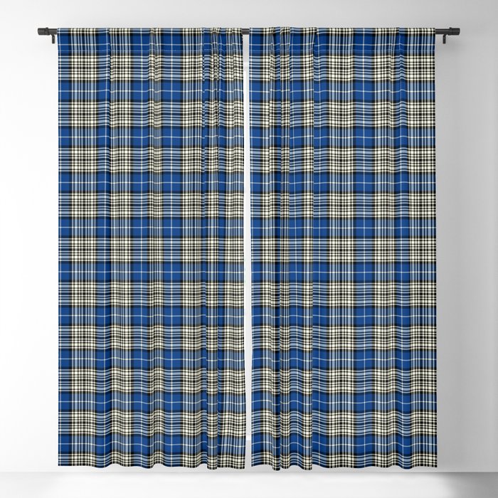 Clan Napier Tartan Blackout Curtain